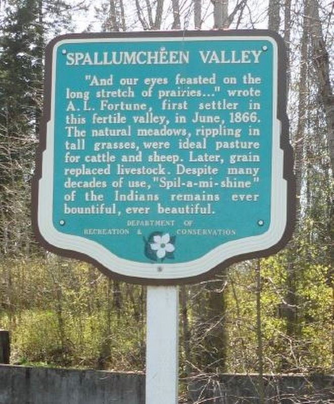 Spallumcheen Valley Marker image. Click for full size.