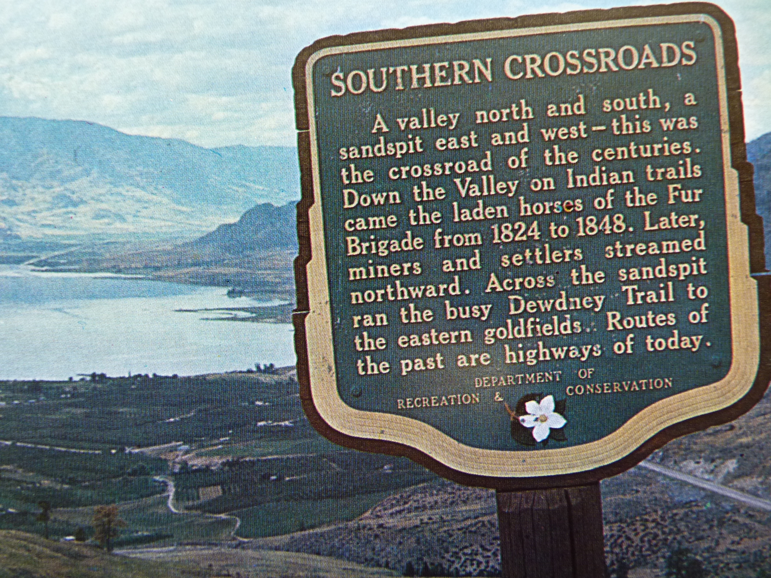Southern Crossroads Marker