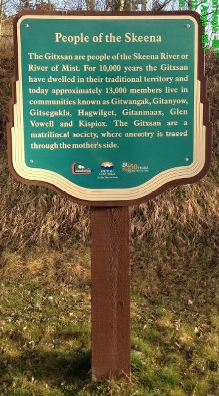People of the Skeena Marker image. Click for full size.