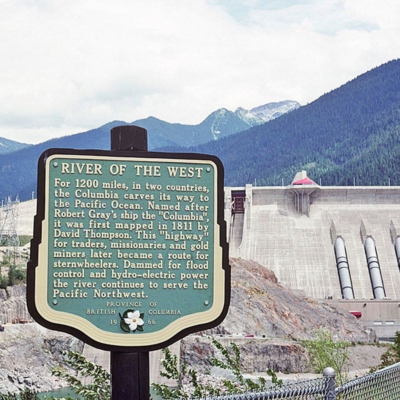 River of the West Marker image. Click for full size.