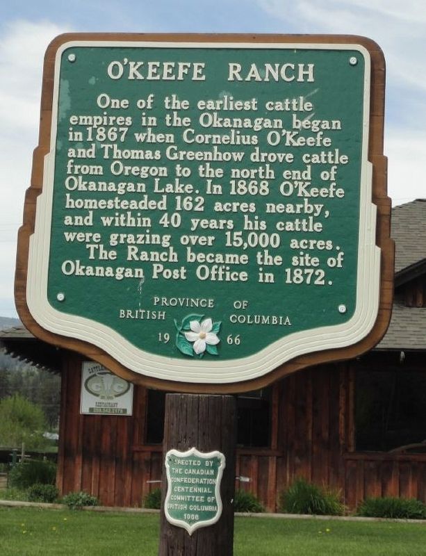 O'Keefe Ranch Marker image. Click for full size.