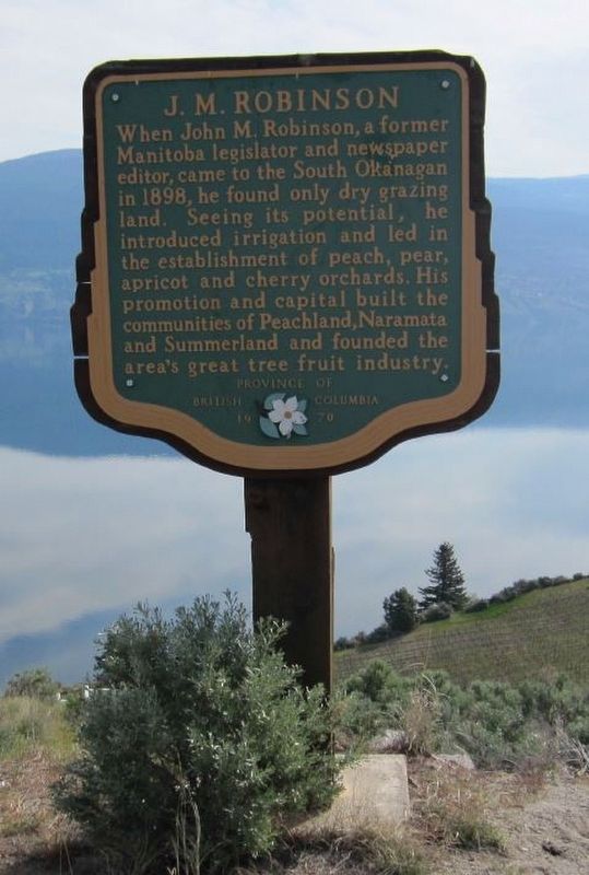 J.M. Robinson Marker image. Click for full size.