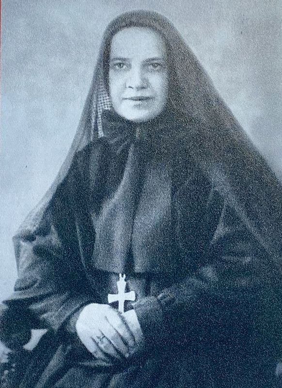 Marker inset: Mother Frances Xavier Cabrini image. Click for full size.
