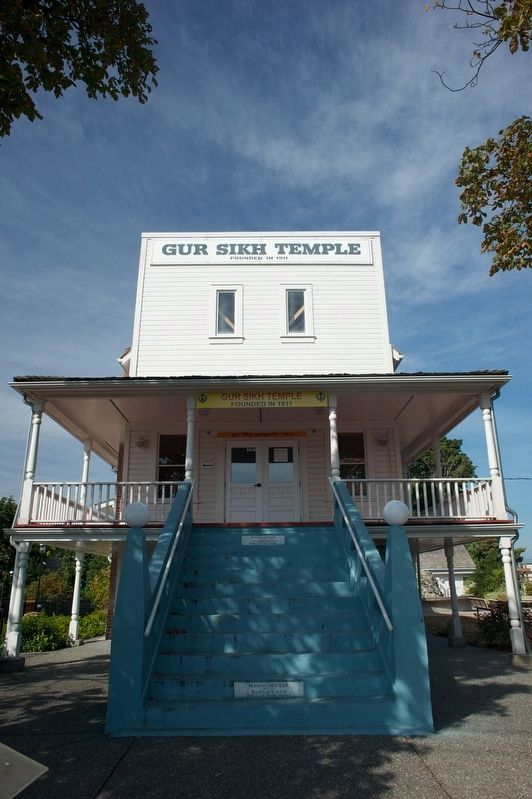 Gur Sikh Temple - southwest elevation image. Click for full size.