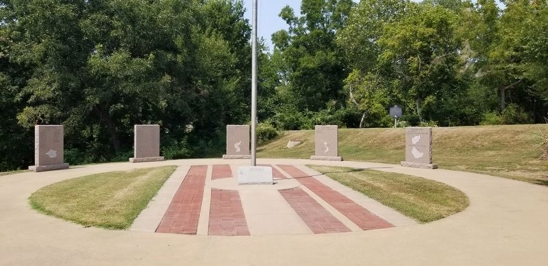 The World War II Marker is the second marker from the left of the five markers image. Click for full size.