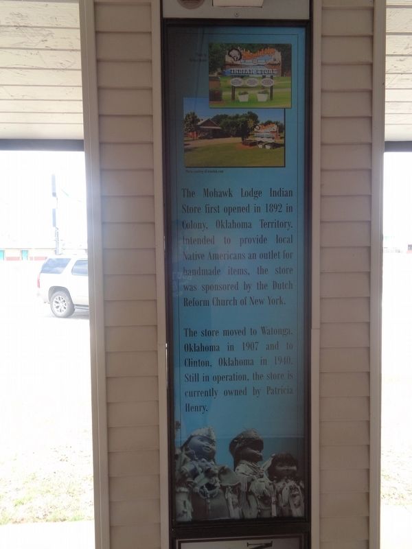 Mohawk Lodge Indian Store Marker image. Click for full size.