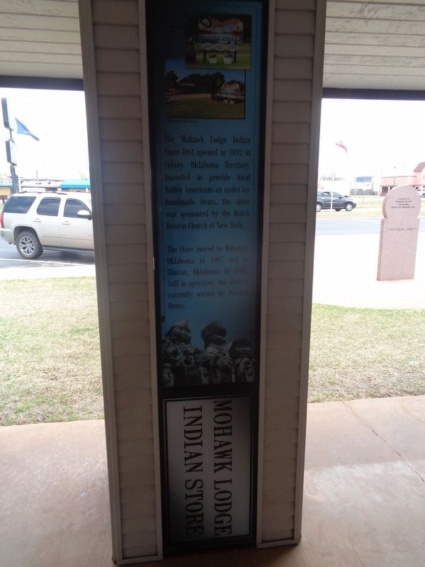 Mohawk Lodge Indian Store Marker image. Click for full size.