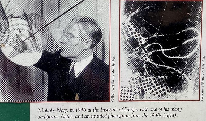 Inset: Lszl Moholy-Nagy; Photogram example image. Click for full size.
