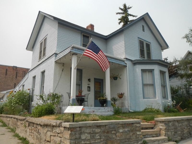 William Steele Residence and Marker image. Click for full size.