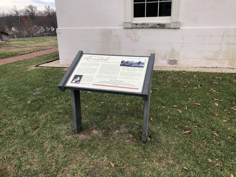 Welcome to Riversdale Marker image. Click for full size.