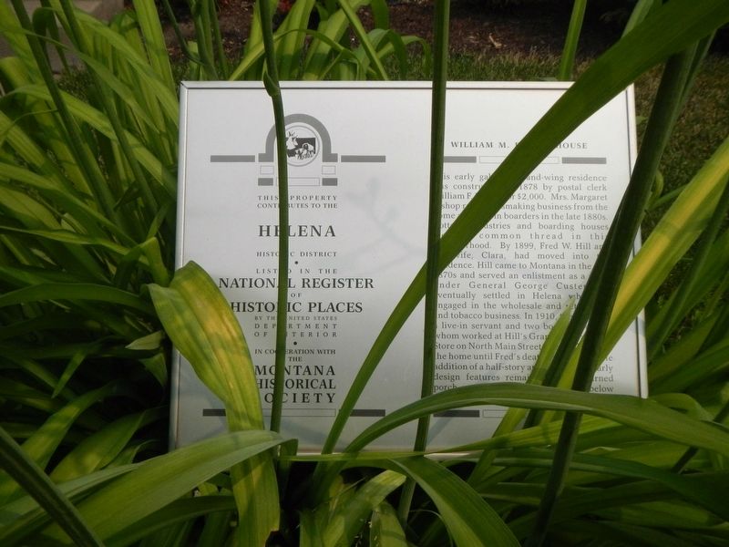 William M. Bishop House Marker image. Click for full size.