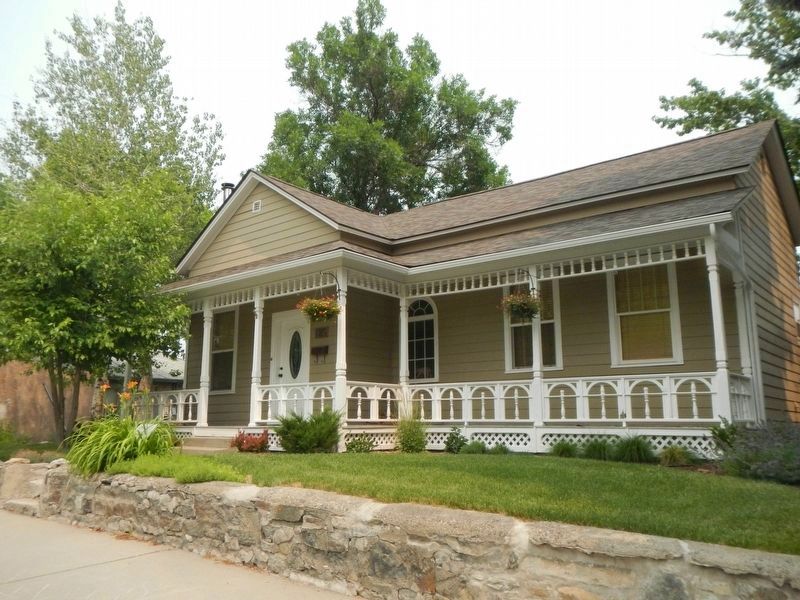 William M. Bishop House and Marker image. Click for full size.