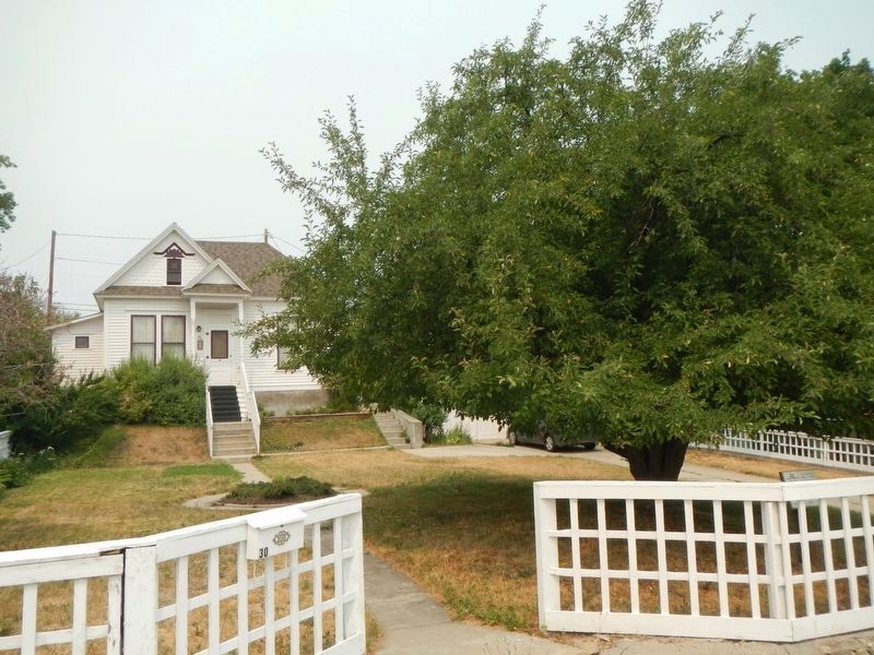 Henry Blase House and Marker image. Click for full size.