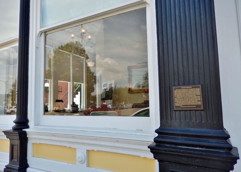 National Bank Block Marker. Click for full size. National Bank Block Marker image. Click for full size.