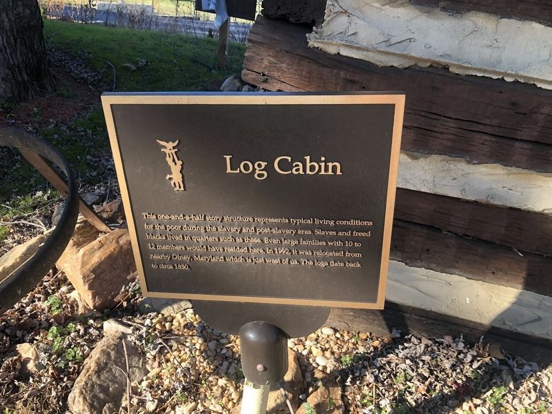 Log Cabin Marker image. Click for full size.