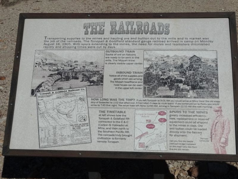 The RAILROADS Marker image. Click for full size.