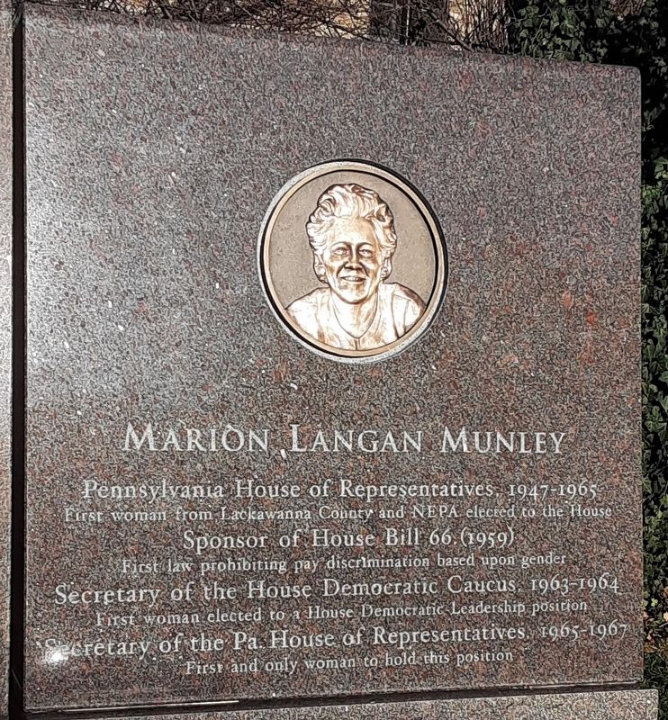 Marion Langan Munley Marker image. Click for full size.