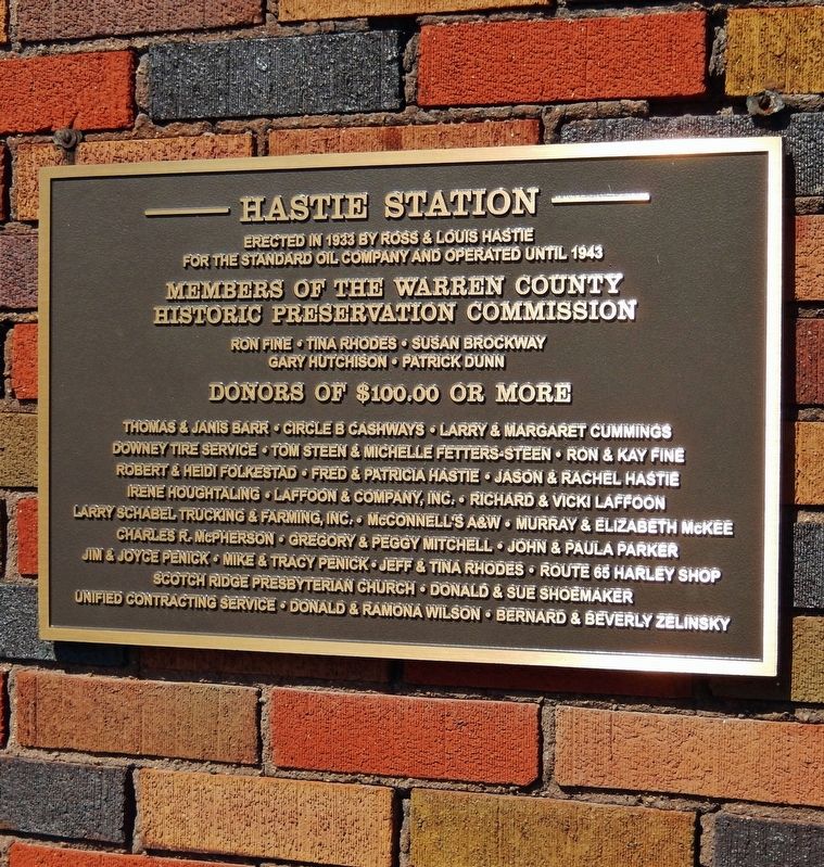 Hastie Station Marker image. Click for full size.