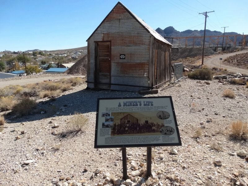 A Miner's Life Marker. Click for full size. A Miner's Life Marker image. Click for full size.