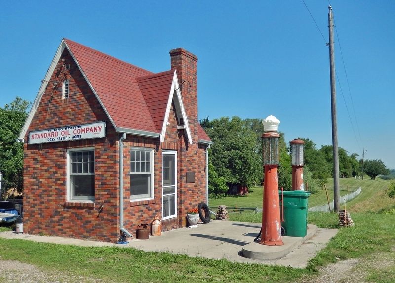 Hastie Station (<i>southeast elevation</i>) image. Click for full size.
