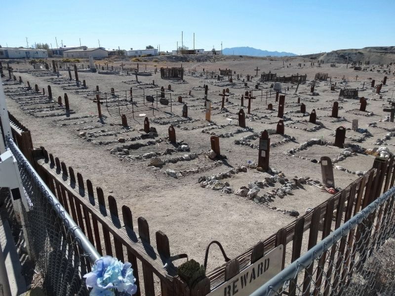 First Tonopah Cemetery. Click for full size. First Tonopah Cemetery image. Click for full size.