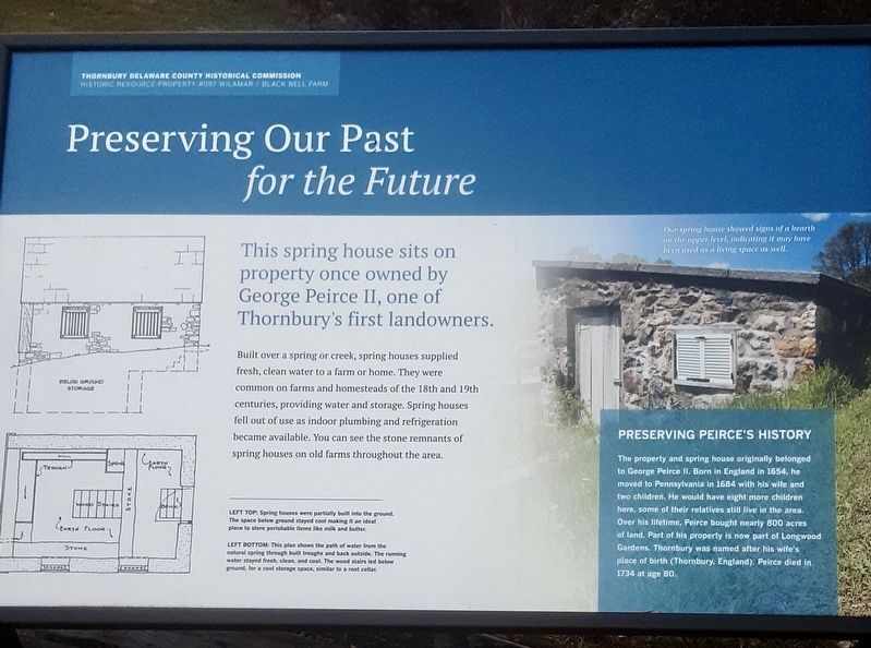 Preserving Our Past for the Future Marker image. Click for full size.