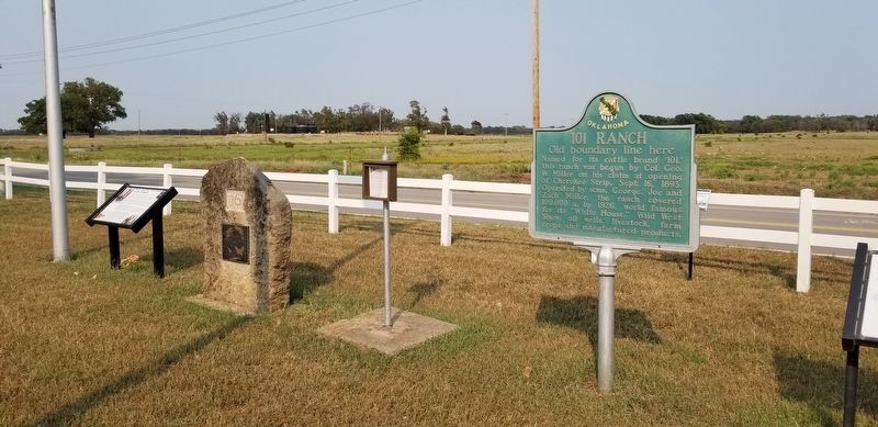 The 101 Ranch Marker is on the right image. Click for full size.