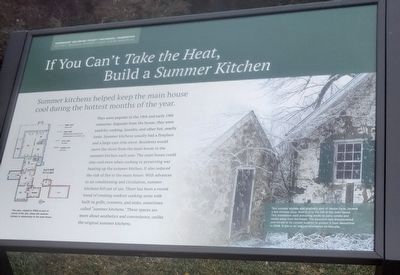 If You Can't Take the Heat, Build a Summer Kitchen Marker. Click for full size. If You Can't Take the Heat, Build a Summer Kitchen Marker image. Click for full size.