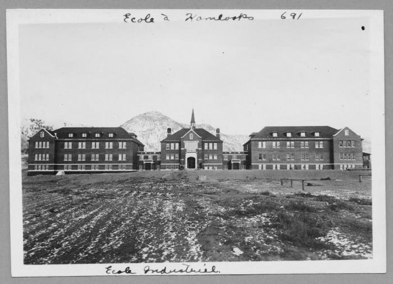 Kamloops Indian Residential School image. Click for full size.