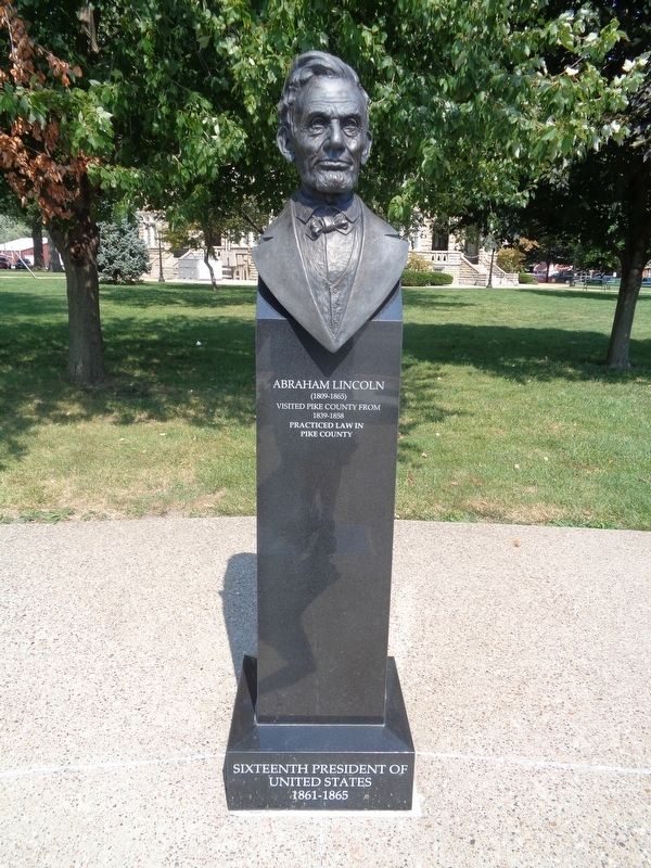 Abraham Lincoln Marker image. Click for full size.