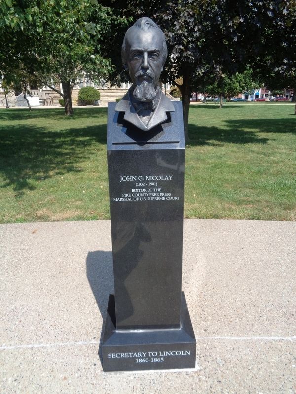 John G. Nicolay Marker image. Click for full size.