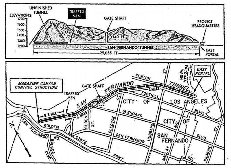 Diagram and Map of Tunnel image. Click for full size.