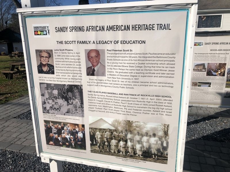 The Scott Family side of the marker. Click for full size. The Scott Family side of the marker image. Click for full size.