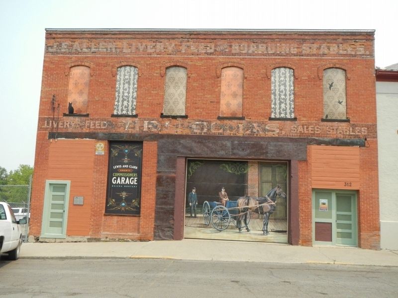 Joseph E. Allen Livery and Marker image. Click for full size.