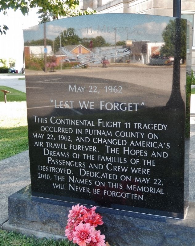 Continental Flight 11 Memorial image. Click for full size.