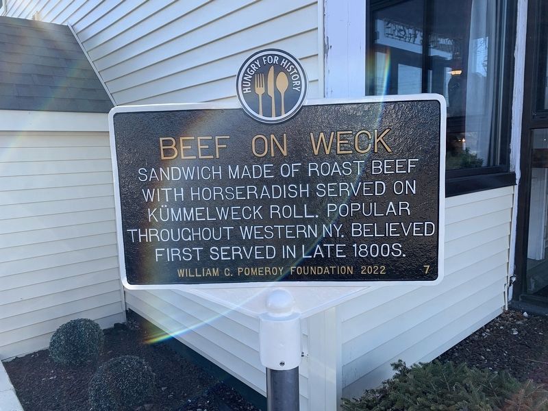 Beef on Weck Marker image. Click for full size.