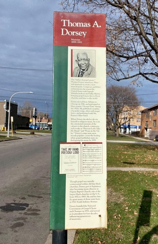 Thomas A. Dorsey Marker image. Click for full size.