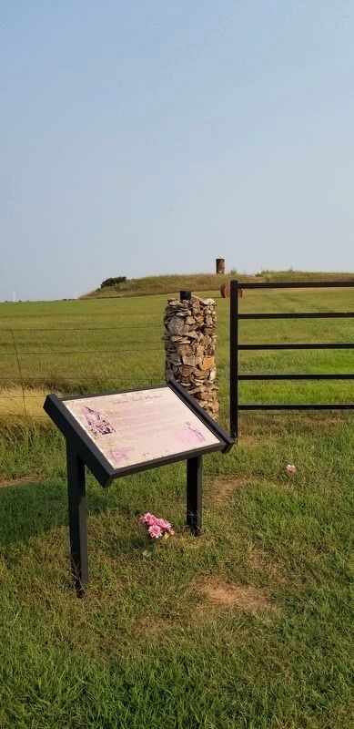 The "Indian Trail Marker" Marker and the Monument Hill in the background image. Click for full size.