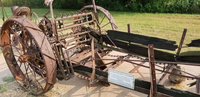 The John Deer Rowe Plow Seed Planter and Marker image. Click for full size.