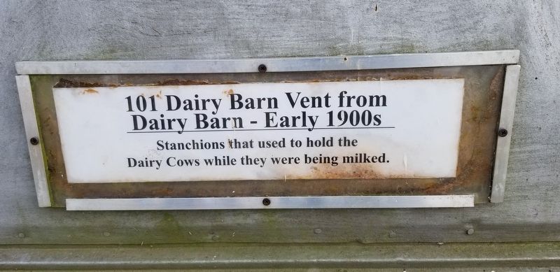 101 Dairy Barn Vent from Dairy Barn Marker image. Click for full size.