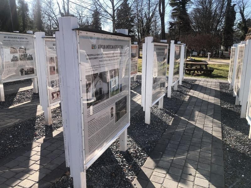 Spencerville side of the marker image. Click for full size.