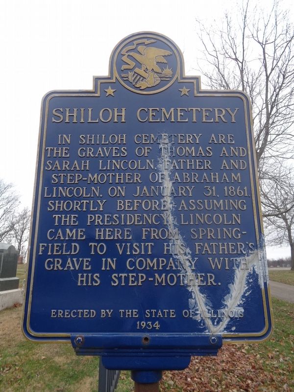 Shiloh Cemetery Marker image. Click for full size.