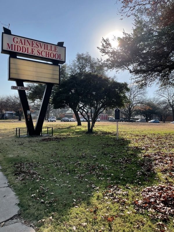 Newsome Dougherty Memorial High School Marker image. Click for full size.