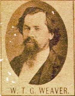 W. T. G. Weaver. Click for full size. W. T. G. Weaver image. Click for full size.