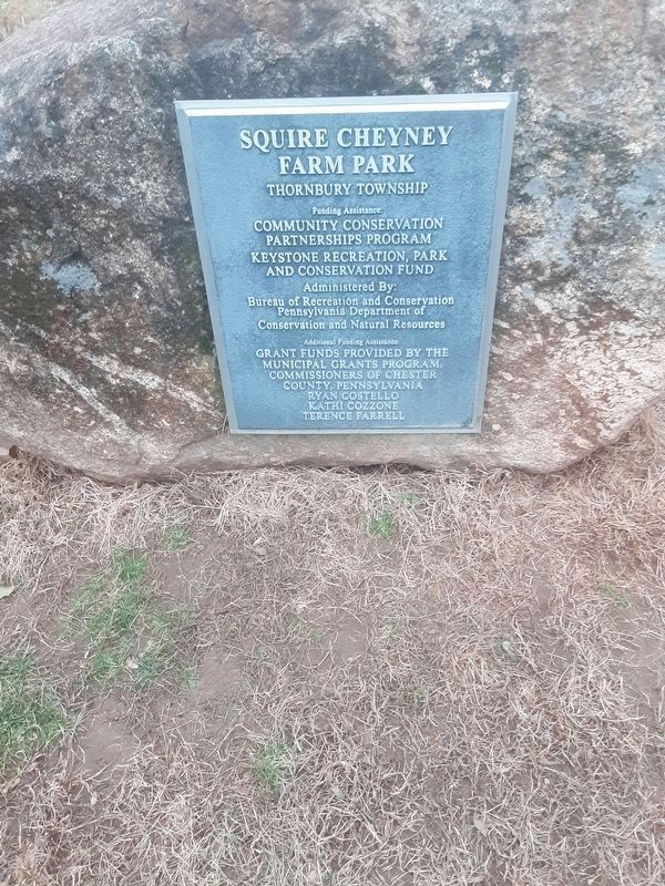 Thornbury Township: Divided Since 1789 Marker. Click for full size. Thornbury Township: Divided Since 1789 Marker image. Click for full size.