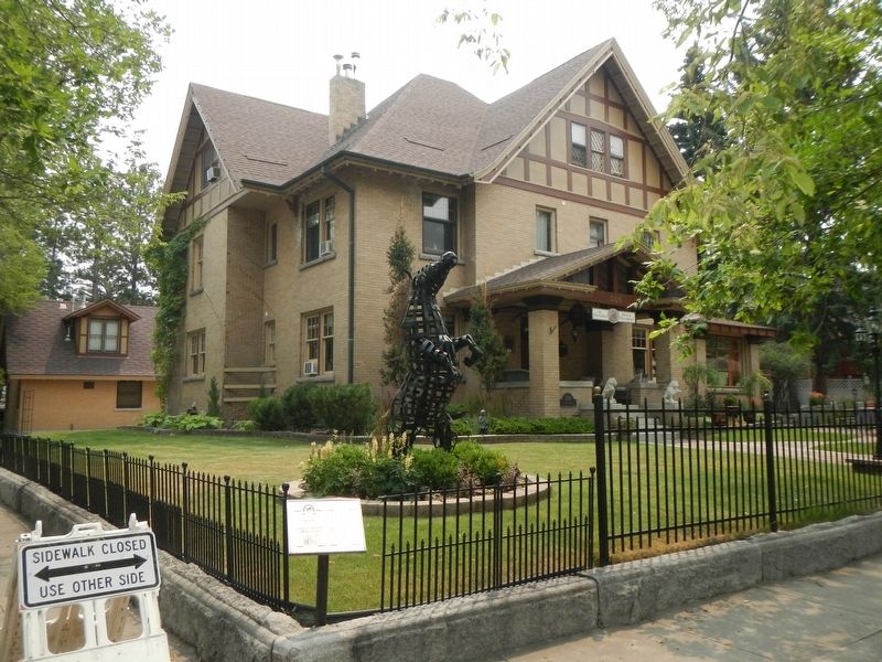 C.B. Power Residence and Marker image. Click for full size.