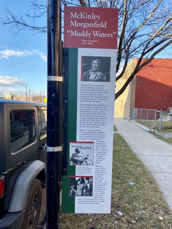 McKinley Morganfield "Muddy Waters" Marker image. Click for full size.
