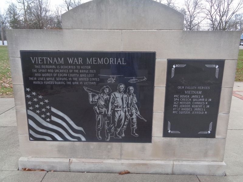 Vietnam War Memorial image. Click for full size.