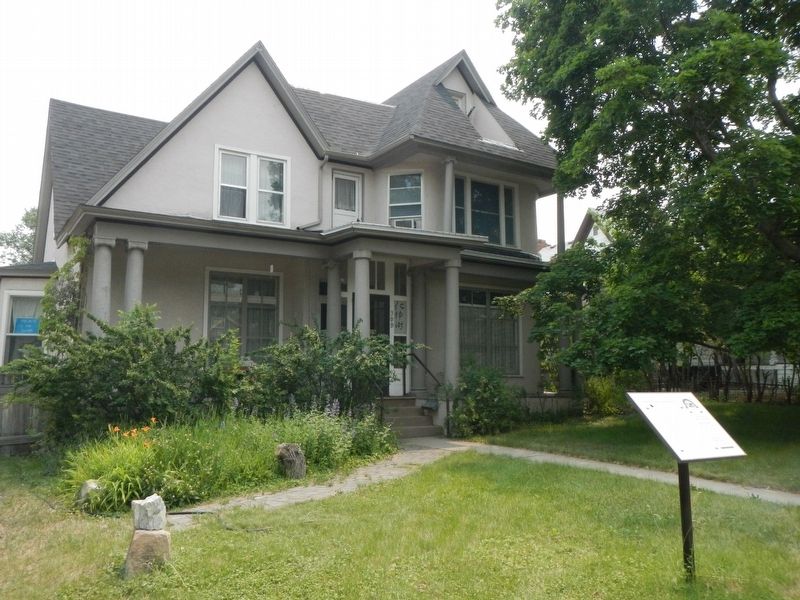 Lyman-Neel Residence and Marker image. Click for full size.