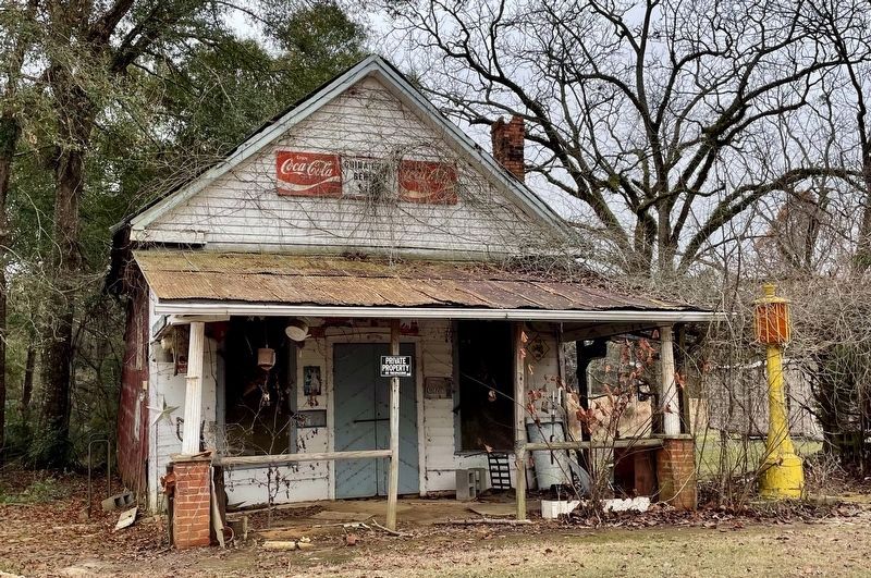 Nearby is the former China Grove General Store. image. Click for full size.